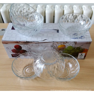 Haonai wholesale bulk antique glass bowl